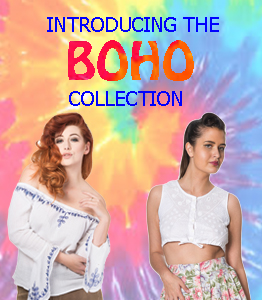 Check out the boho and festival section now!